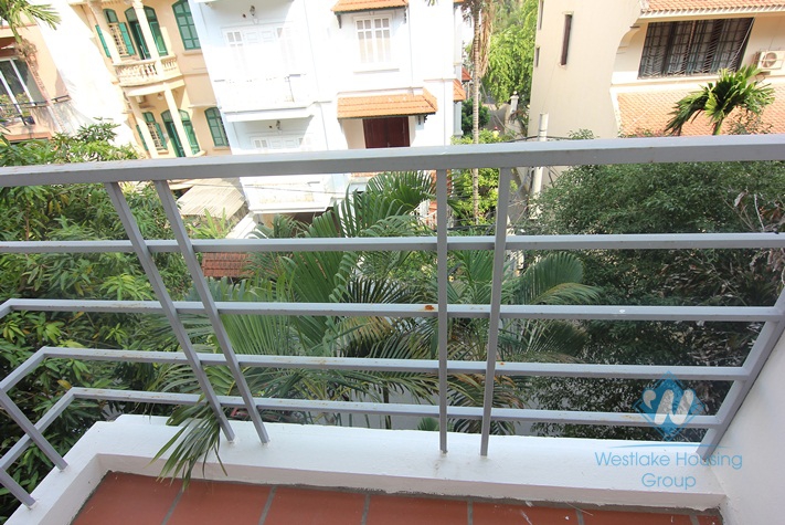 Spacious and nice serviced apartment for rent in Tay Ho